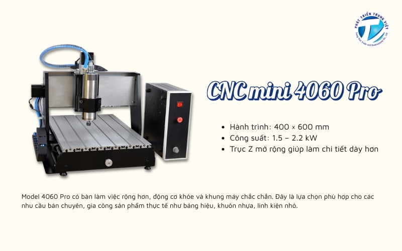 Máy CNC mini 4060 pro